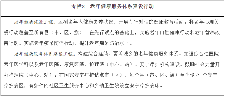 《“十四五”國家老齡事業(yè)發(fā)展和養(yǎng)老服務體系規(guī)劃》(圖3)